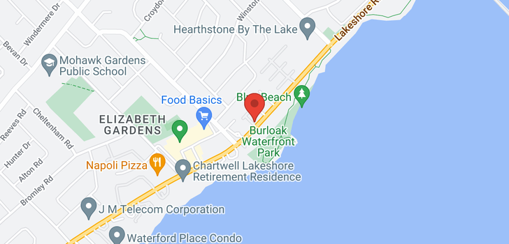 map of #3 -5411 LAKESHORE RD